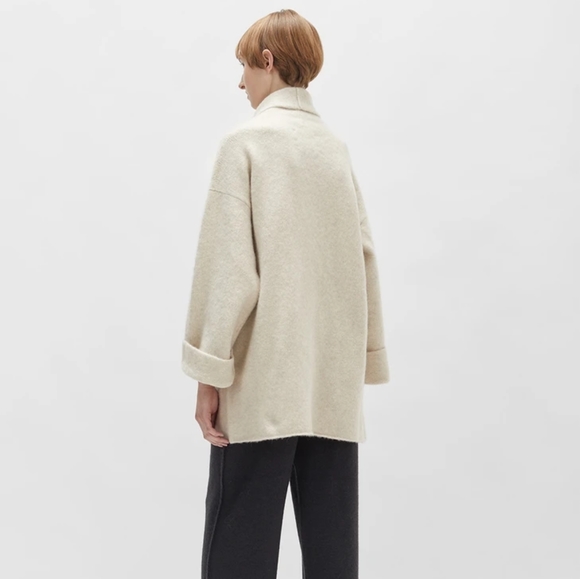 SOLD🥀 Lauren Manoogian Cashmere Funnel Pullover - Picture 5 of 13